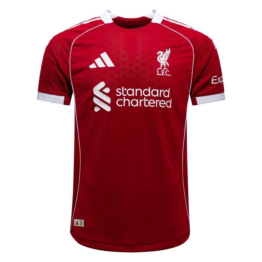 Liverpool Home Shirt 2025/26 Champions League Authentic M.SALAH 11 - Men's-SoccerKits Hub | Buy Soccer Jerseys Online